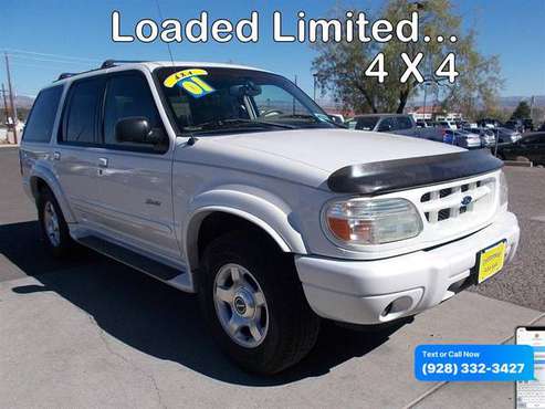 2001 Ford Explorer Limited - Call/Text - - by dealer for sale in Cottonwood, AZ