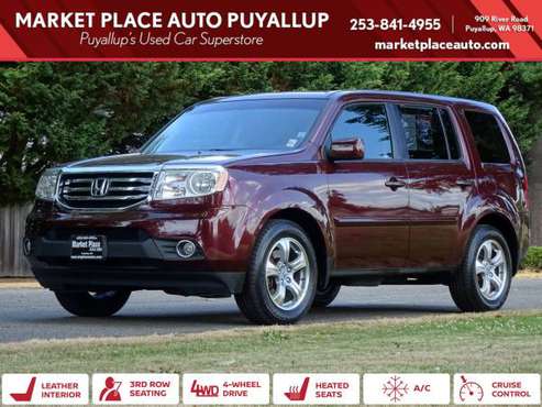 2013 HONDA PILOT 4x4 4WD EX-L SUV - cars & trucks - by dealer -... for sale in PUYALLUP, WA