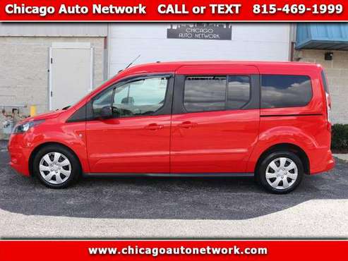 2015 Ford Transit Connect XLT passenger / cargo van 4 cylinder RED -... for sale in Mokena, MI