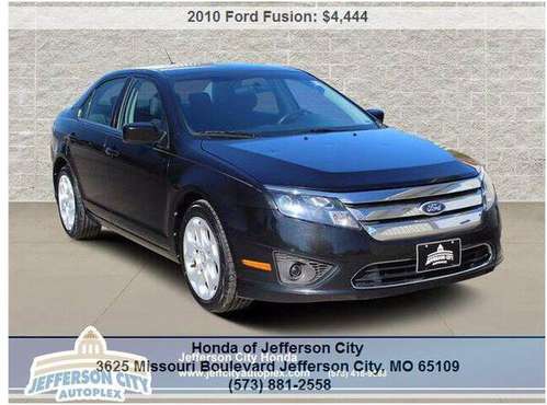 2010 Ford Fusion SE - cars & trucks - by dealer - vehicle automotive... for sale in Jefferson City, MO