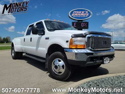 2000 Ford F-350 Super Duty Lariat 4dr CREW LOW MILES/NO RUST for sale in Faribault, MN