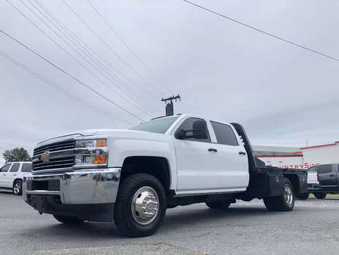*2015 Chevrolet Crew Cab Flat Bed 3500HD One Owner 4x4! for sale in Stokesdale, VA