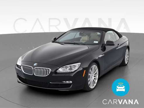 2014 BMW 6 Series 650i Convertible 2D Convertible Black - FINANCE -... for sale in Harrison Township, MI