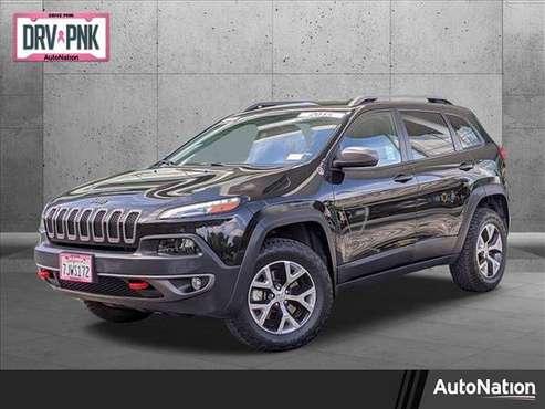 2015 Jeep Cherokee Trailhawk 4x4 4WD Four Wheel Drive SKU: FW563521 for sale in Mountain View, CA