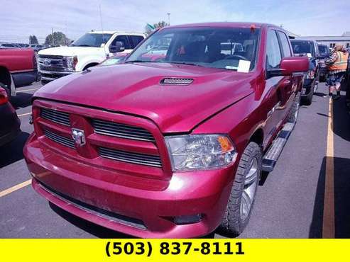 2012 Ram 1500 4x4 4WD Truck Dodge Sport Crew Cab for sale in Wilsonville, OR