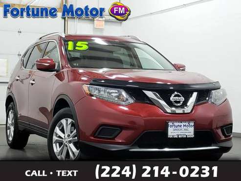 2015 Nissan Rogue AWD 4dr SV - - by dealer for sale in WAUKEGAN, IL