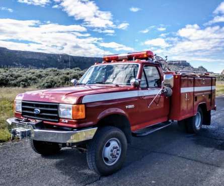1988 Ford F-350 Firetruck 4x4 - cars & trucks - by owner - vehicle... for sale in Grand Coulee, WA