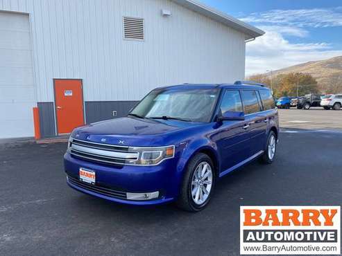 2013 *Ford* *Flex* *4dr Limited AWD* Blue - cars & trucks - by... for sale in Wenatchee, WA