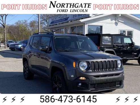 2017 Jeep Renegade Altitude suv Gray - - by dealer for sale in Port Huron, MI