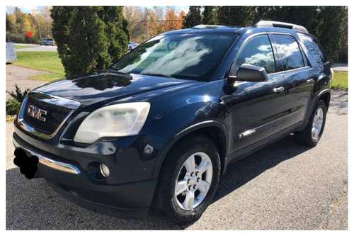 2008 GMC Acadia AWD SUV 8 Passenger - Runs Excellent - Very Clean! for sale in Plattsburgh, NY