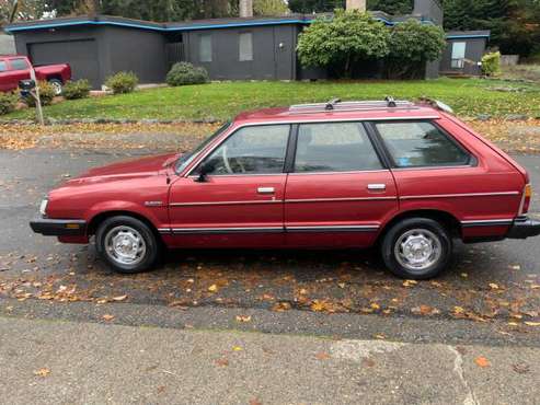 1982 Subaru GL Station wagon 2WD shift transmission A/C - cars &... for sale in Lakewood, WA