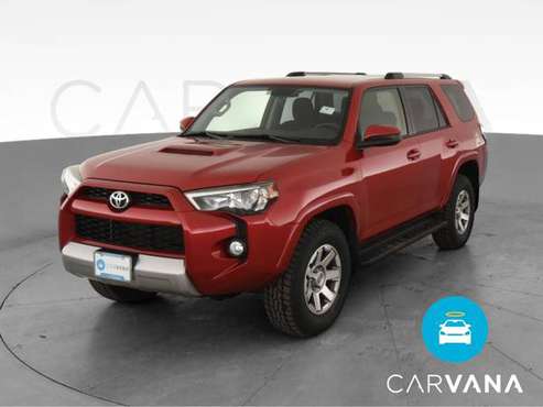 2015 Toyota 4Runner Trail Sport Utility 4D suv Red - FINANCE ONLINE... for sale in Boston, MA