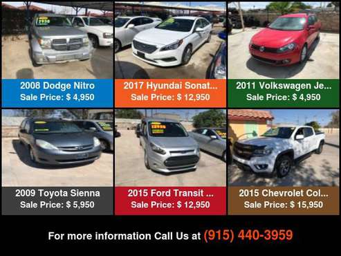 2016 Jeep Compass 4WD 4dr Sport *Trade-Ins, Welcome* - cars & trucks... for sale in El Paso, TX