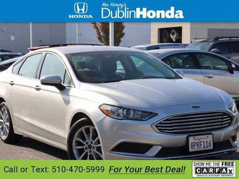 2017 Ford Fusion SE - cars & trucks - by dealer - vehicle automotive... for sale in Dublin, CA