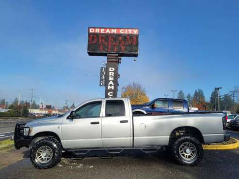 2007 Dodge Ram 2500 Quad Cab 4x4 4WD ST Pickup 4D 8 ft 6SPEED MANUAL... for sale in Portland, OR