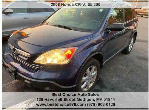 2008 Honda CR-V EX AWD 4dr SUV - cars & trucks - by dealer - vehicle... for sale in Methuen, MA