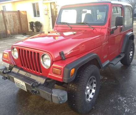 97 Jeep Wrangler TJ for sale in PUYALLUP, WA