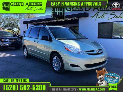 2008 Toyota SIENNA for $6,999 or $108 per month! - cars & trucks -... for sale in Tucson, AZ