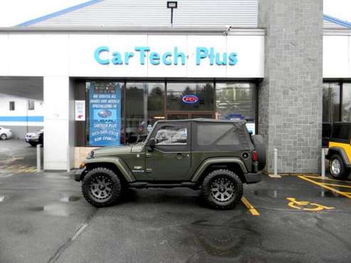 2007 Jeep Wrangler 2DR SAHARA 4WD 3 8L V6 WITH MUDDERS - cars & for sale in Plaistow, MA