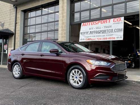 2017 Ford Fusion S Front Wheel Drive Only 41K Miles Backup for sale in Pittsburgh, PA
