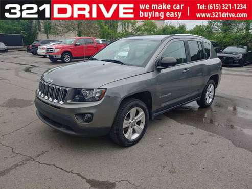 2014 Jeep Compass Gray Guaranteed Approval - - by for sale in Nashville, TN