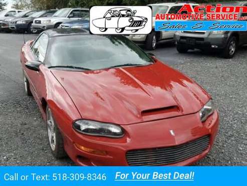 Sporty Red Chevy Chevy Chevrolet Camaro Z28 2dr Hatchback - cars & for sale in Hudson, NY
