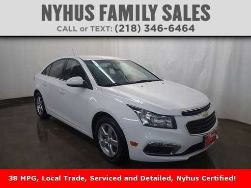 2015 Chevrolet Cruze 1LT - - by dealer - vehicle for sale in Perham, MN
