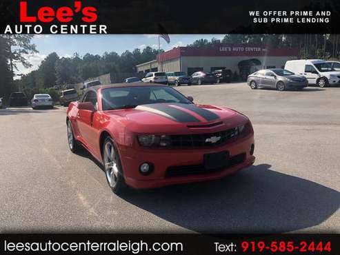 2012 Chevrolet Camaro SS Converitble 6 speed manual!! LS2 Power!!! for sale in Raleigh, NC