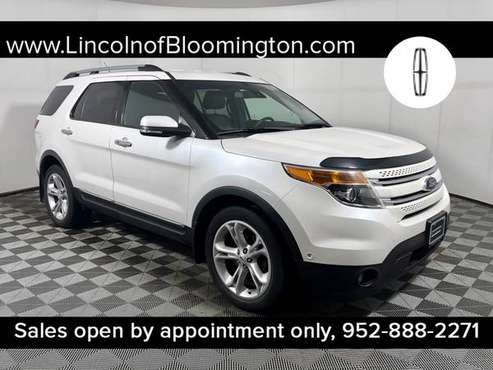 2014 Ford Explorer White Call Today! - cars & trucks - by dealer -... for sale in Minneapolis, MN