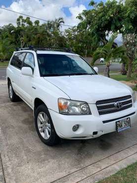 Highlander Toyota hybrid 2007 firm deal $2500 for sale in Kailua, HI