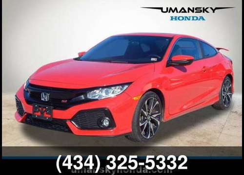 2018 Honda Civic Si *Black Friday Sale Starts Early! Call RAVEN... for sale in Charlottesville, VA
