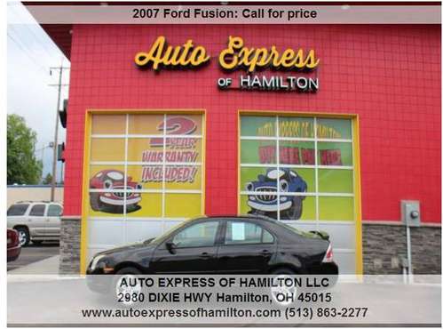 2007 Ford Fusion 399 Down TAX Buy Here Pay Here for sale in Hamilton, OH