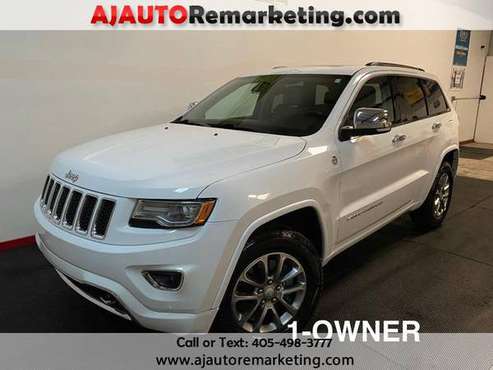2014 Jeep Grand Cherokee Overland 4WD - cars & trucks - by dealer -... for sale in Oklahoma City, OK