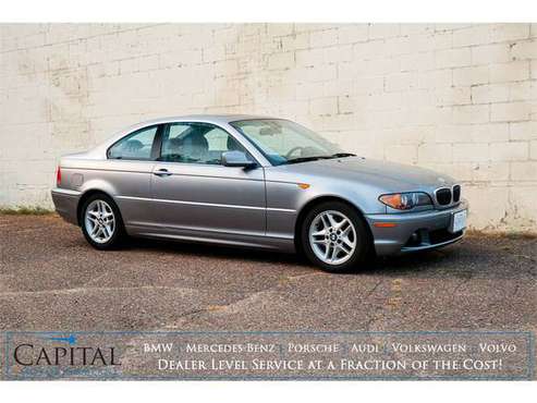 2004 BMW 325Ci w/Cold Weather Pkg, Moonroof and More! LOW MILES! -... for sale in Eau Claire, WI