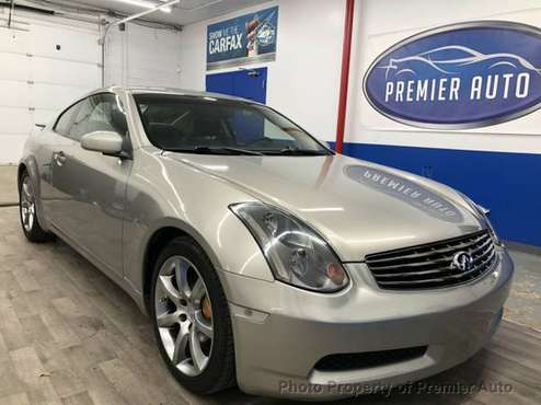 2004 INFINITI G35 COUPE MANUAL ONLY 40K MILES LIKE NEW - cars & for sale in Palatine, IL