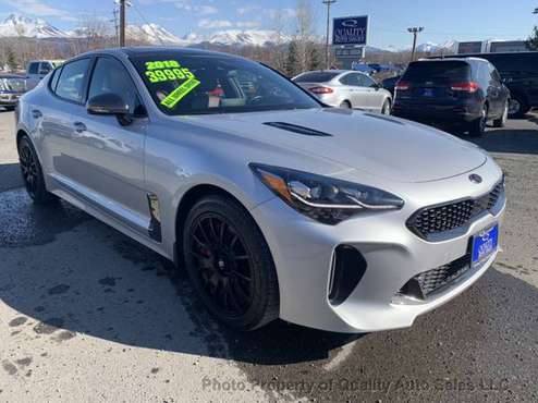 2018 Kia Stinger GT2 AWD 27K Miles Auto Start Heated Seats - cars & for sale in Anchorage, AK