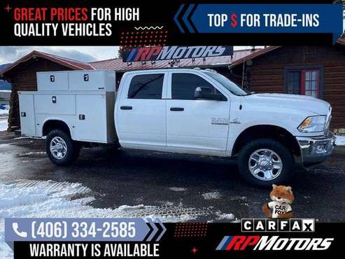 2018 Ram Ram Pickup 3500 Tradesman FOR ONLY - - by for sale in LIVINGSTON, MT