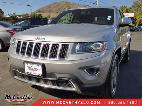 2014 Jeep Grand Cherokee Limited 4wd - cars & trucks - by dealer -... for sale in San Luis Obispo, CA
