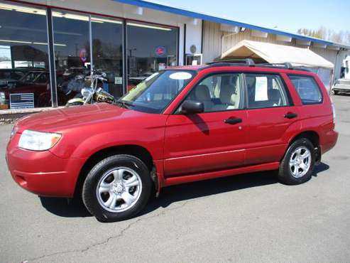 2007 SUBARU FORESTER X AWD - - by dealer - vehicle for sale in Longview, OR