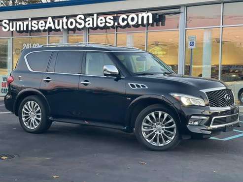 2017 INFINITI QX80. Own it for $114 per week! - cars & trucks - by... for sale in Elmont, NY