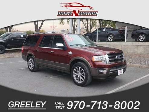 2016 Ford Expedition EL King Ranch Sport Utility 4D - cars & trucks... for sale in Greeley, CO