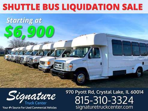 Ford Shuttle Bus Liquidation Sale - STARTING AT 6, 900! - cars & for sale in Crystal Lake, NM