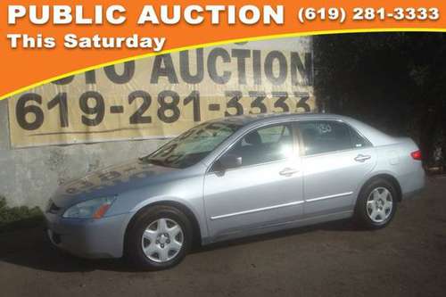 2005 Honda Accord Sdn Public Auction Opening Bid - cars & trucks -... for sale in Mission Valley, CA