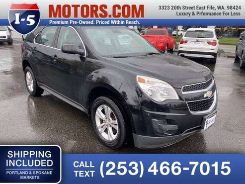 2012 Chevrolet Equinox SUV Chevy LS Equinox - - by for sale in Fife, OR