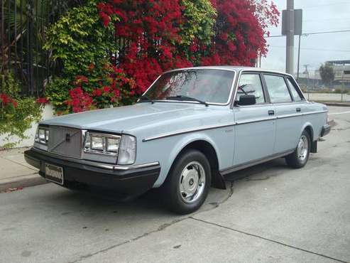 1985 VOLVO 240 ALL ORIGINAL 90K LOW MILE SUPER CLEAN!! - cars &... for sale in Los Angeles, CA