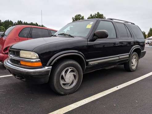 2000 *Chevrolet* *Blazer* *4dr 4WD LT* Black for sale in Athens, GA