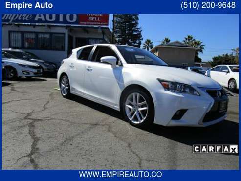2015 Lexus CT 200h 5dr Sdn Hybrid with First Aid Kit - cars & trucks... for sale in Hayward, CA