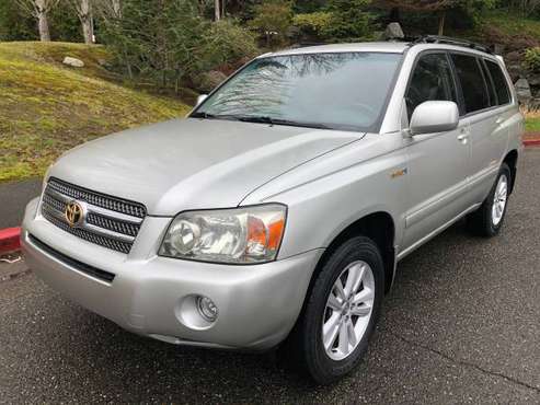 2007 Toyota Highlander Hybrid Limited 4WD - Leather, Third Row for sale in Kirkland, WA