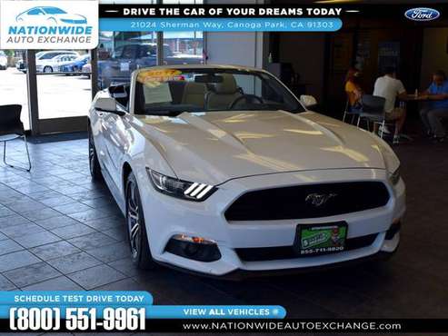 2017 Ford Mustang EcoBoost Premium for ONLY $372/mo! - cars & trucks... for sale in Canoga Park, CA