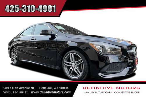 2017 Mercedes-Benz CLA CLA 250 4MATIC AMG SPORT AVAILABLE IN for sale in Bellevue, WA